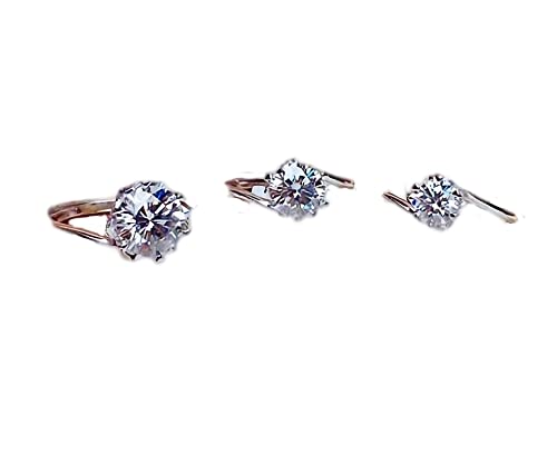 0.5/1/2 Carat Shining Moissanite Ring - White Gold Plated Sterling Silver Women's Engagement Ring - Handmade Wedding & Cocktail Jewelry - Perfect for Proposals, Anniversaries & Special Occasions