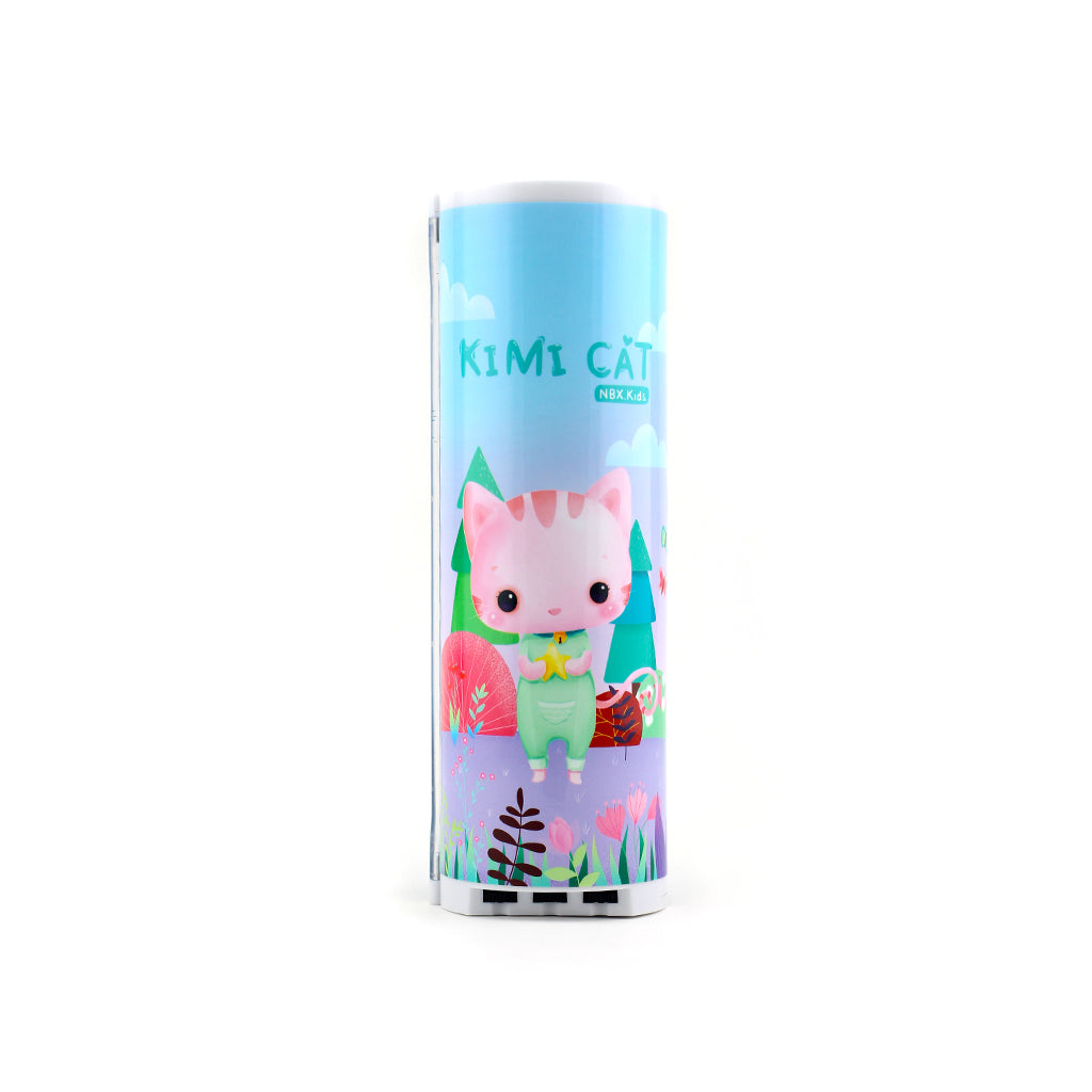 Kimi Cat Pencil Box - Cute Cat Design School & Office Supplies for Kids & Adults - Perfect for Organizing Pens, Pencils & Art Tools