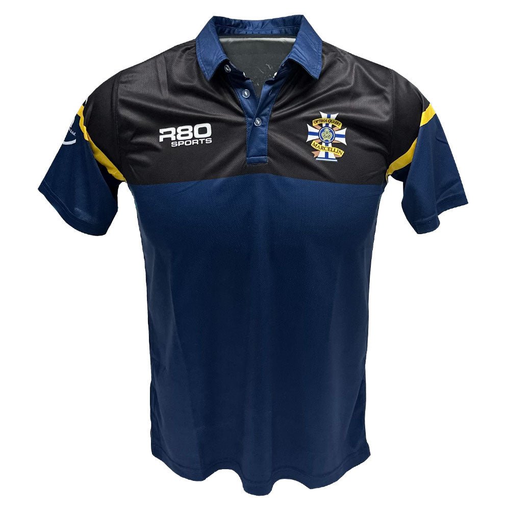 R80 Sports Polo Shirts for Men - Breathable Quick-Dry Golf Tennis Shirts with Moisture Wicking Technology - Perfect for Golf, Tennis, Workout & Casual Wear