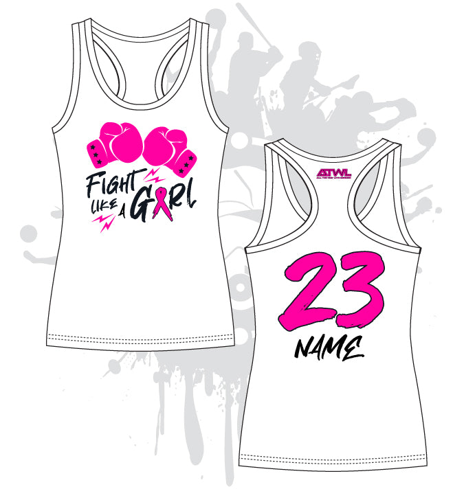 Fight Like a Girl Women's Sublimation Dye Jersey - Soft Breathable Athletic Top for Workouts, Running & Team Sports