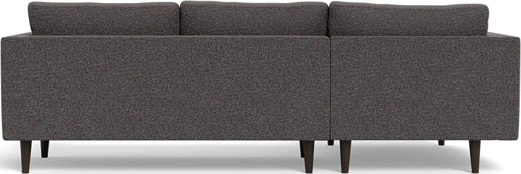 Ladybird 102 Left Chaise Sectional Sofa - Modern L-Shaped Couch with Reversible Chaise Lounge, Upholstered in Soft Fabric for Living Room, Family Room & Home Theater Comfort