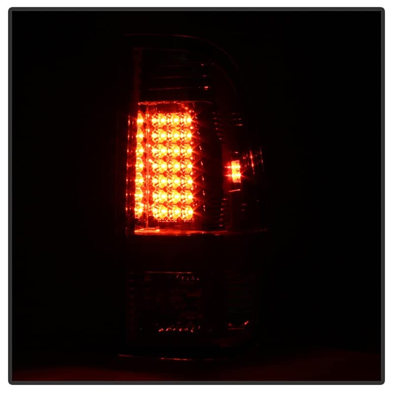 Spyder Auto 5003904 LED Tail Lights - Chrome/Clear Style for Trucks & SUVs | Enhanced Visibility & Modern Look | Perfect for Night Driving & Custom Upgrades