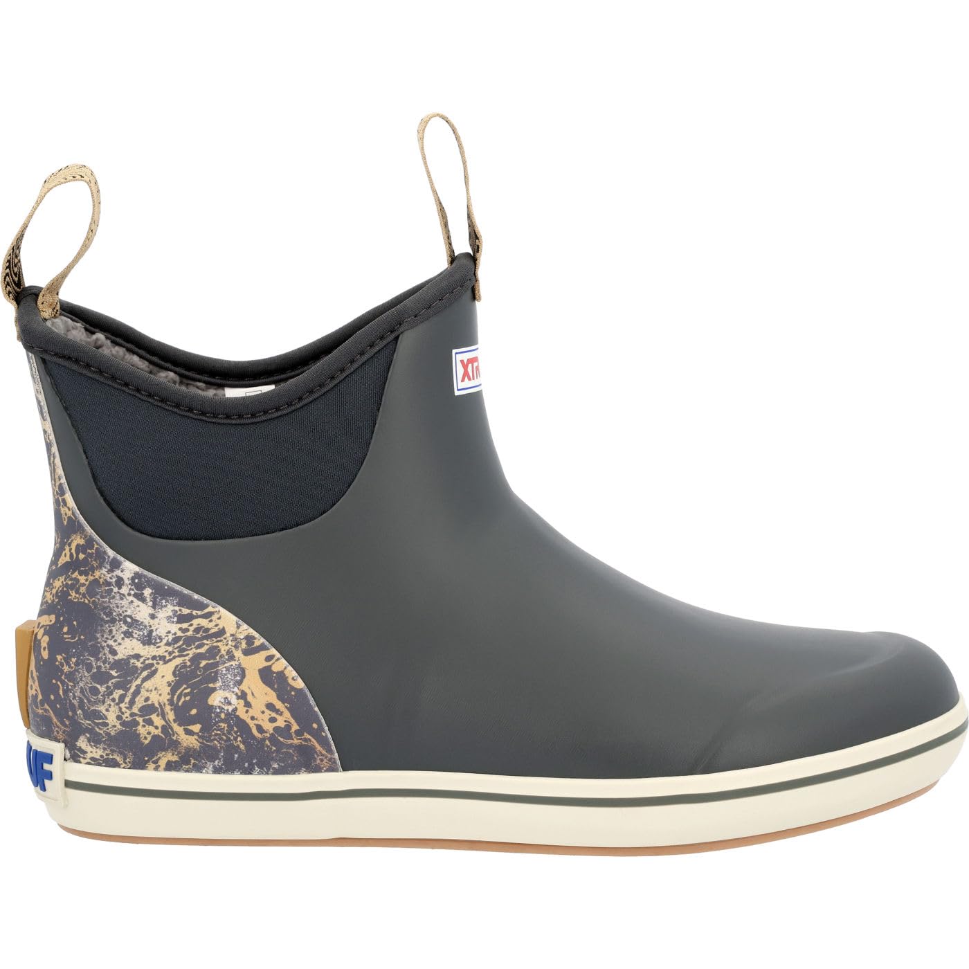 Xtratuf Men's 6 Inch Ankle Deck Boot - Waterproof Non-Slip Fishing & Work Boots for Outdoor, Boating, and Industrial Use