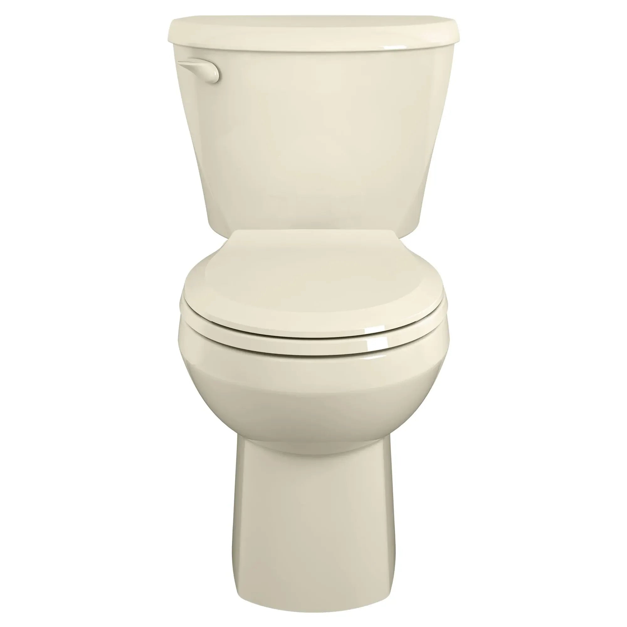 Colony® Two-Piece 1.6 GPF/6.0 LPF Standard Height Round Front Toilet Bowl Without Seat - Perfect for Small Bathrooms & Water-Efficient Homes