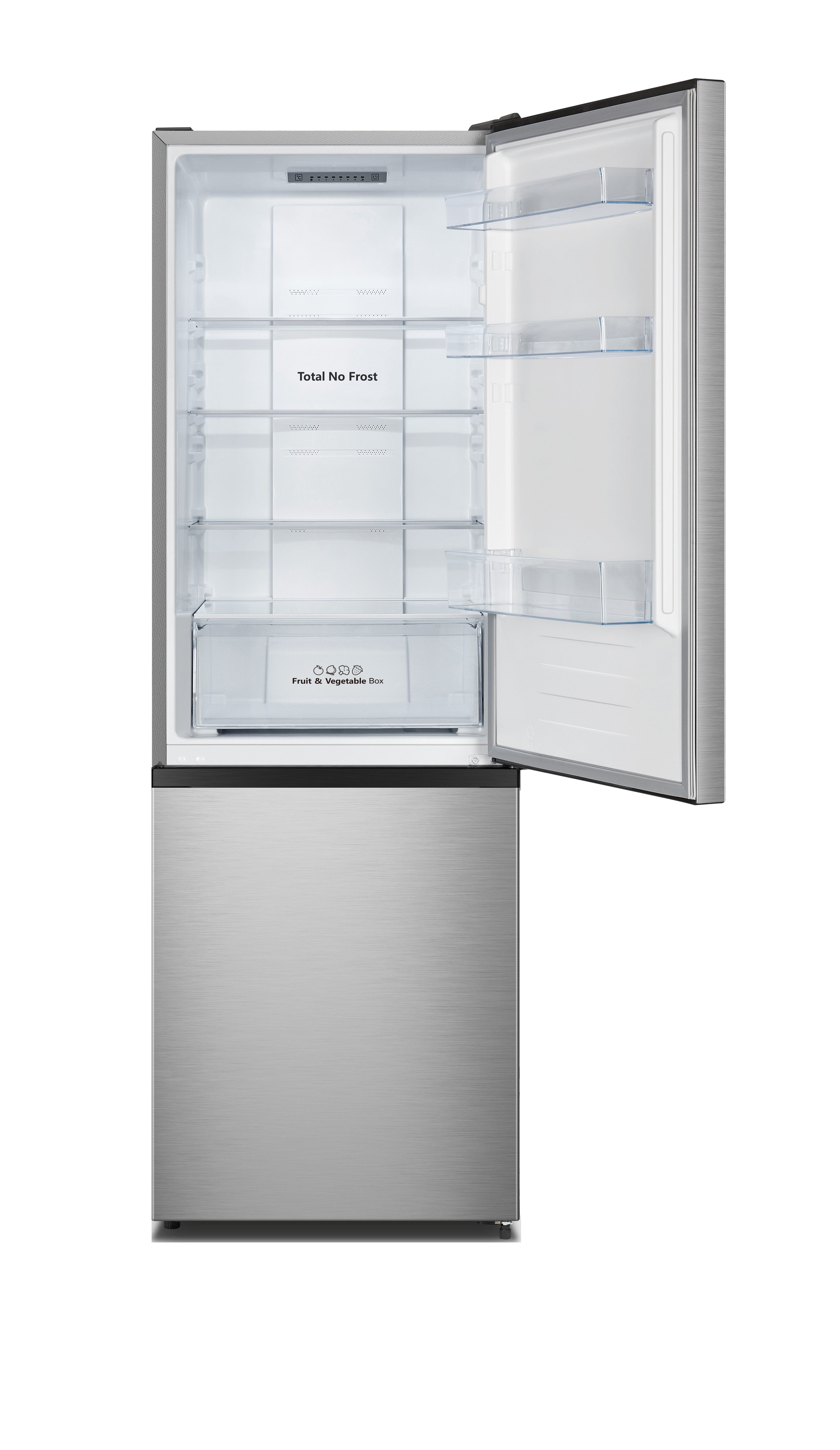 Hisense 292L Bottom Mount Frost Free Refrigerator HRBM292S - Energy Efficient Compact Fridge for Small Kitchen, Apartment, Office & Dorm Room
