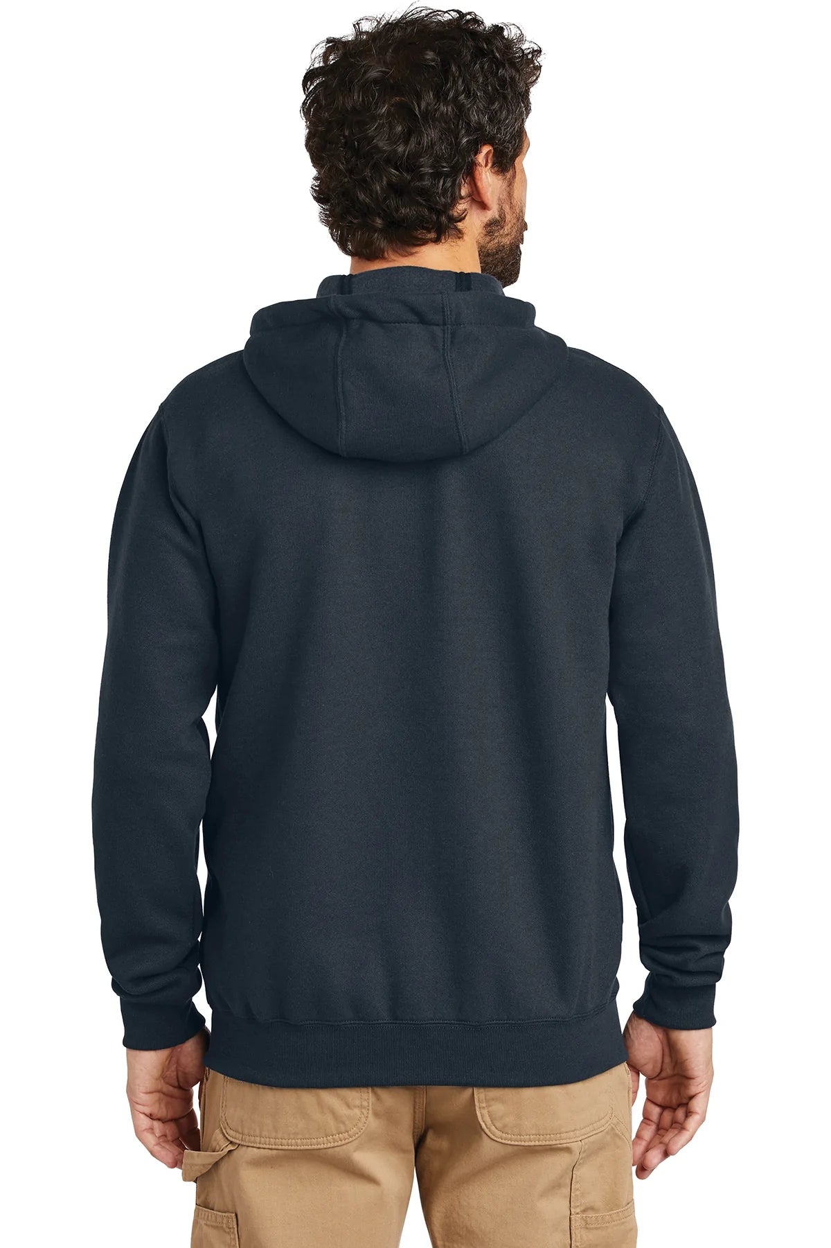 Carhartt Midweight Zip-Up Hoodie for Men & Women - New Navy Blue Fleece Pullover | Perfect for Work, Outdoor Activities & Casual Wear