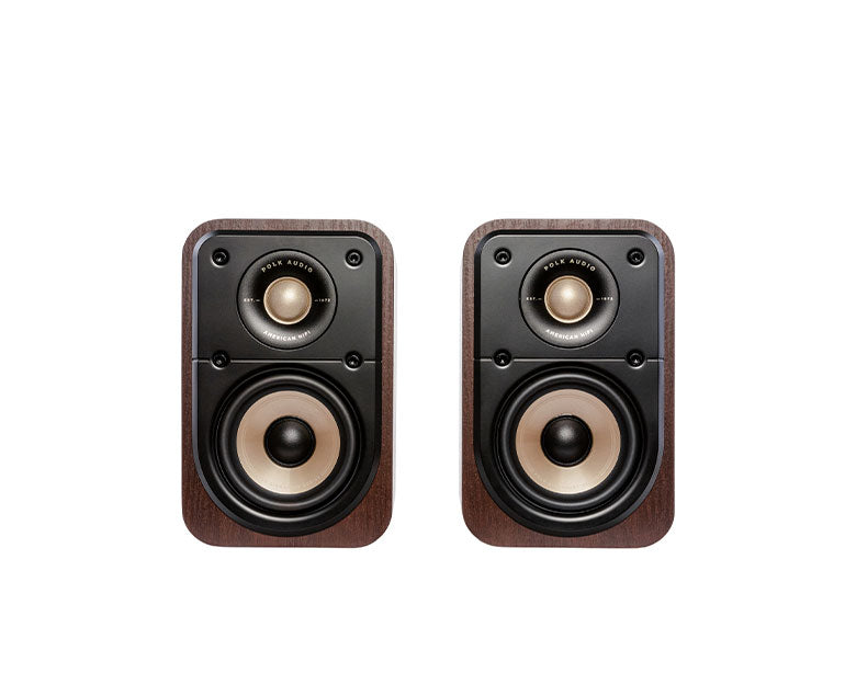 Polk Audio Signature Elite ES10 Bookshelf Speakers - High-Performance Surround Sound for Home Theater & Music - Perfect for Living Rooms, Gaming & Home Entertainment Systems