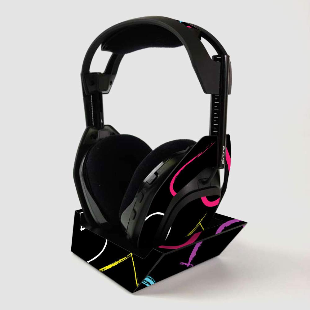 ASTRO Gaming A50 Wireless Headphone Skin Cover with Base Station - Hearts Design | Protective Vinyl Decal Wrap | Easy to Apply & Remove | Durable USA-Made | Perfect for Gaming, Streaming & Travel Protection