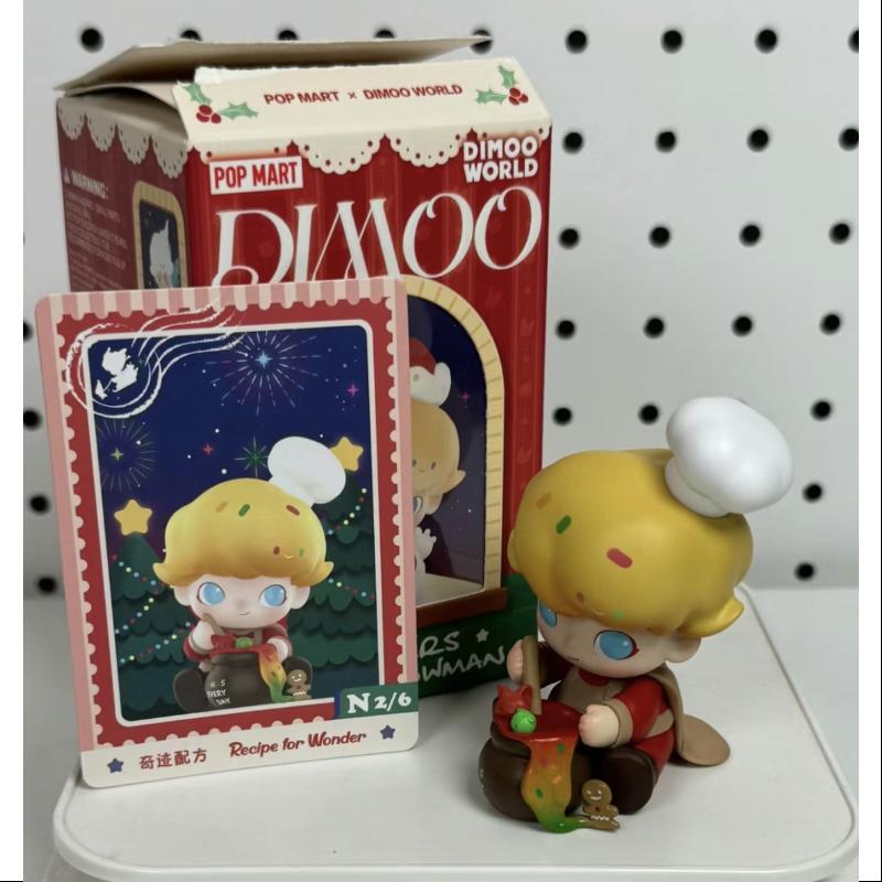 DIMOO Letters from Snowman Series TREASURES IN THE WILD - Collectible Blind Box Figures for Christmas Gifts & Home Decor