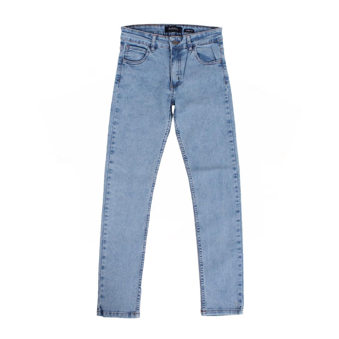Rip Curl Women's Super Blue Skinny Jeans - High Waist Stretch Denim Pants for Casual Wear & Everyday Outfits