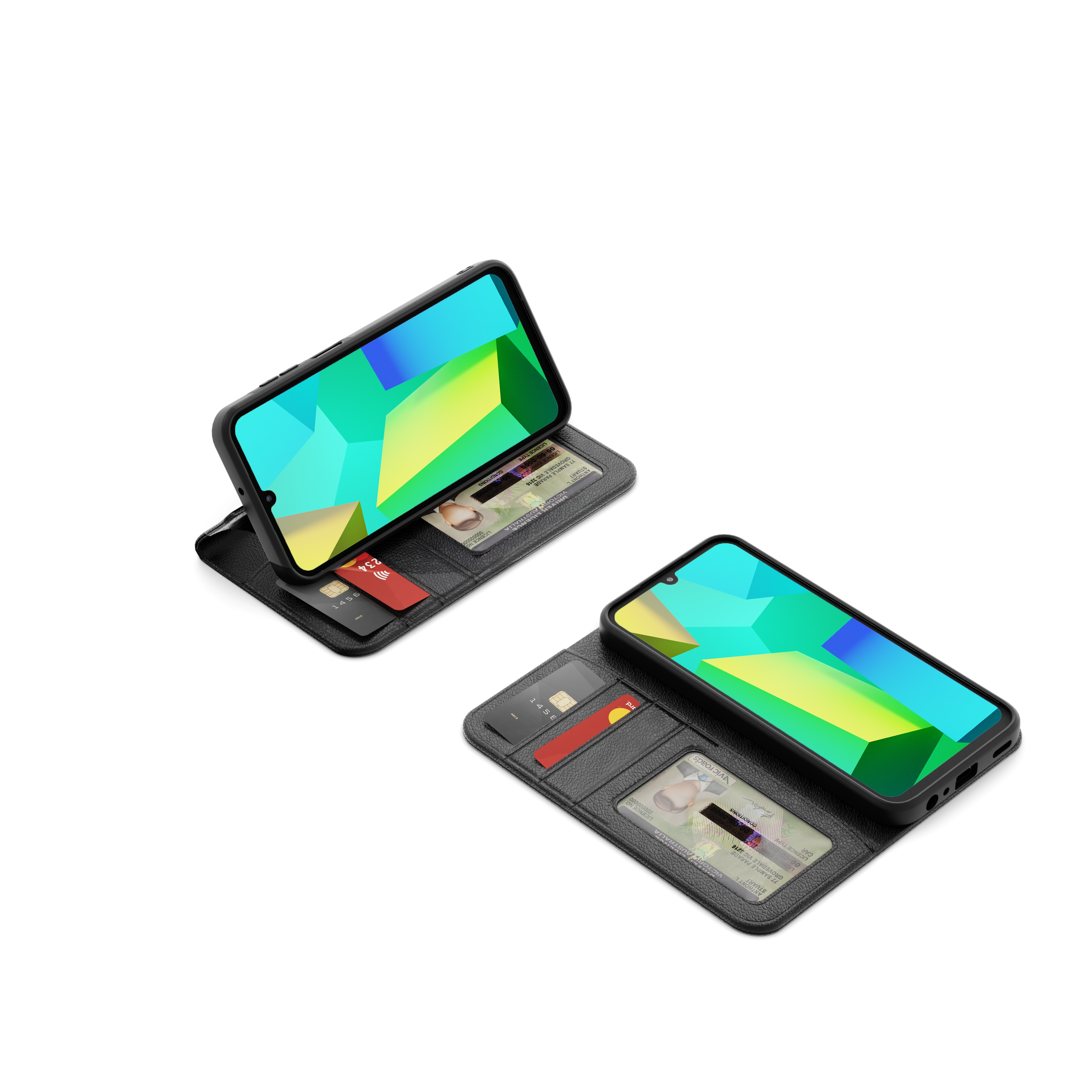 Premium Wallet Case for Samsung Galaxy A36 - Slim RFID Blocking Leather Cover with Card Slots & Kickstand - Perfect for Travel, Work, and Everyday Use