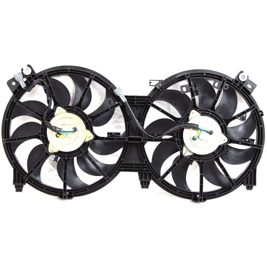 Nissan Altima Radiator Fan Assembly 2007-2011 | Compatible with Coupe & Sedan Models | OEM Part # 21481JA100, NI3115134 | Perfect Cooling Solution for Hot Weather & Stop-and-Go Traffic