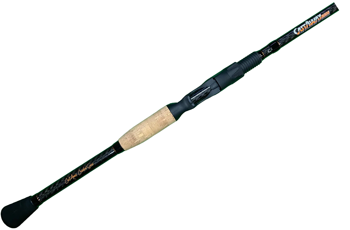 Crankin' Series CC 710H Heavy Casting Rod - Premium Fishing Rod for Bass, Walleye & Saltwater | Ideal for Offshore, Pier & Tournament Fishing