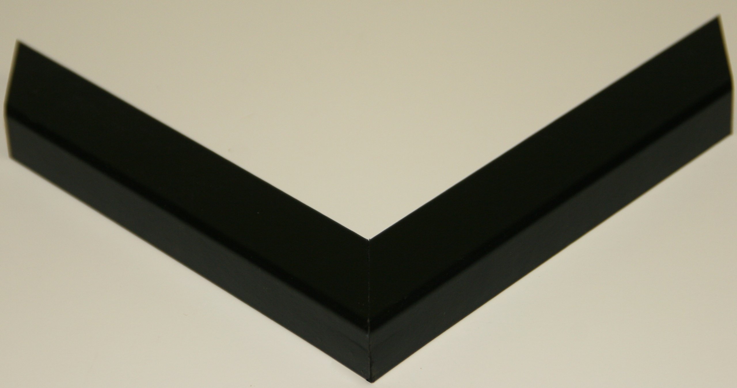 Art to Frames LetterArt-desanto-253003-61/89-FRBW26079 38x10 Inch Picture Frame, 1.25-Inch Wide Satin Black - Perfect for Wall Decor, Office, Living Room & Home Gallery Display