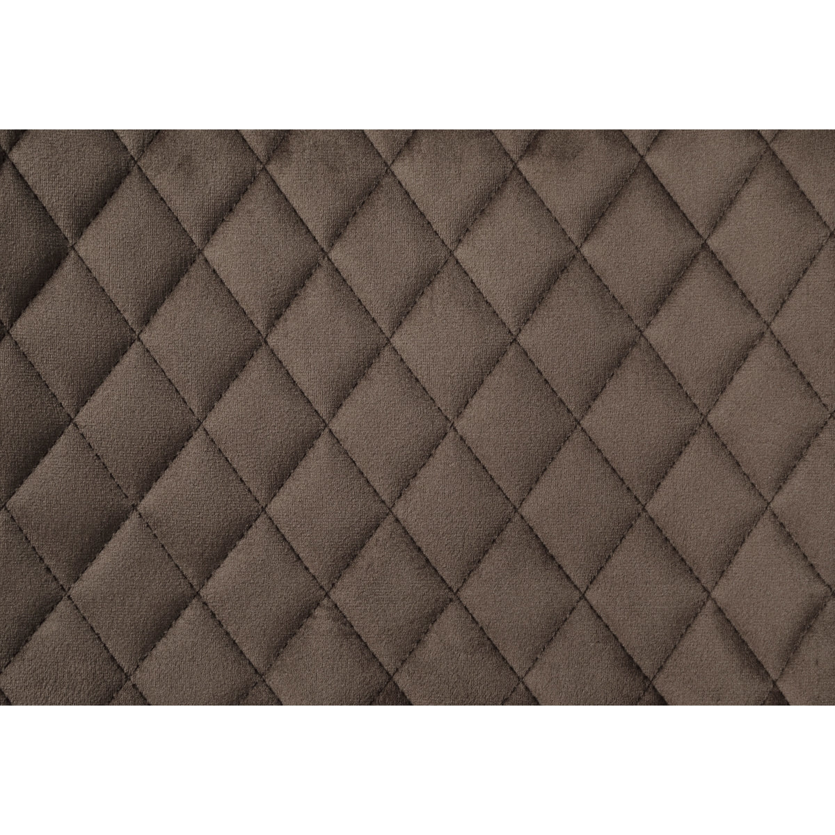 Luxury Brown Velvet Quilted Bar Stools Set of 2 - 29