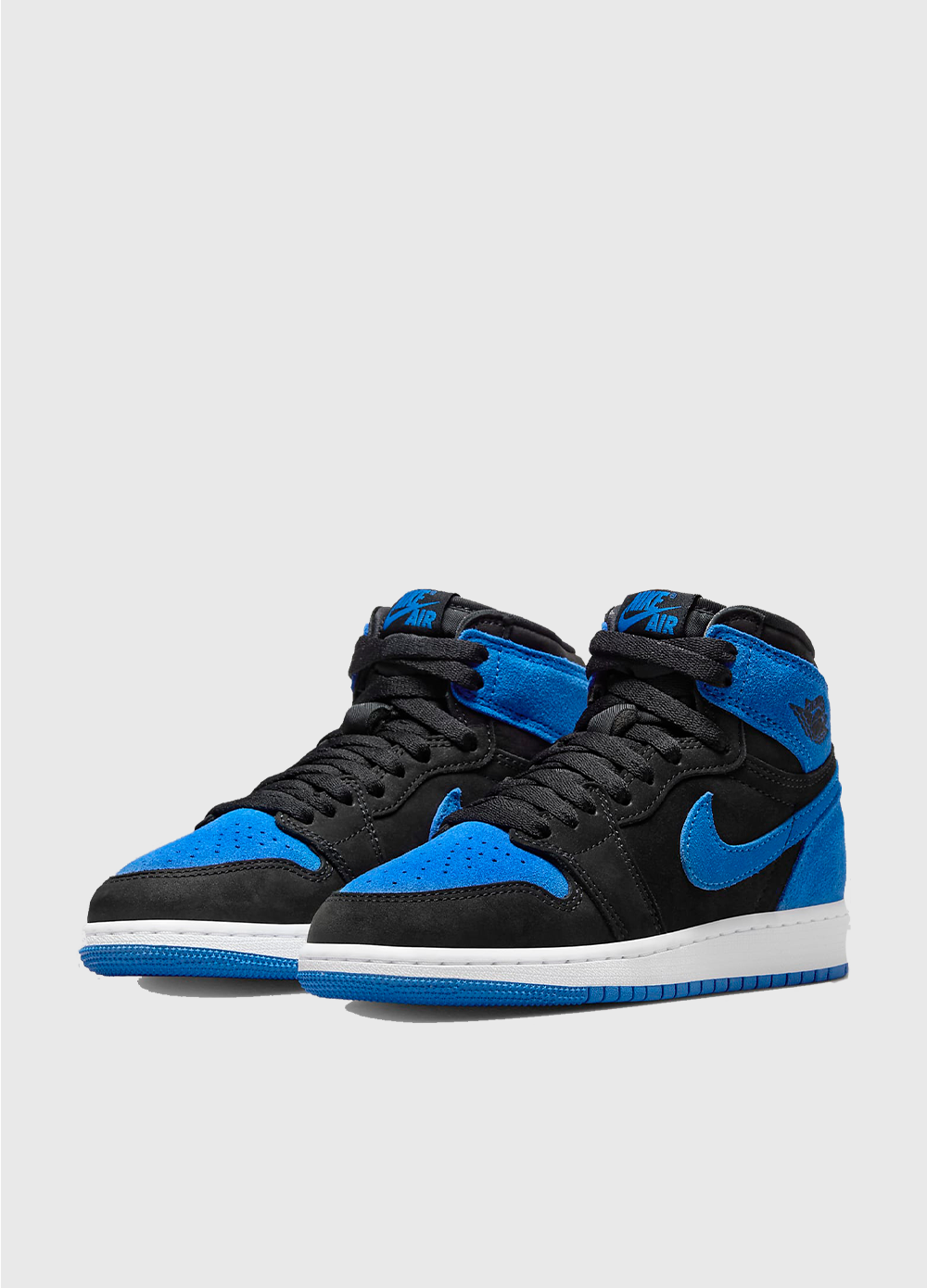 Air Jordan 1 Retro High OG 'Royal Reimagined' Sneakers for Girls - Classic Basketball Shoes for Casual Wear & Street Style Fashion