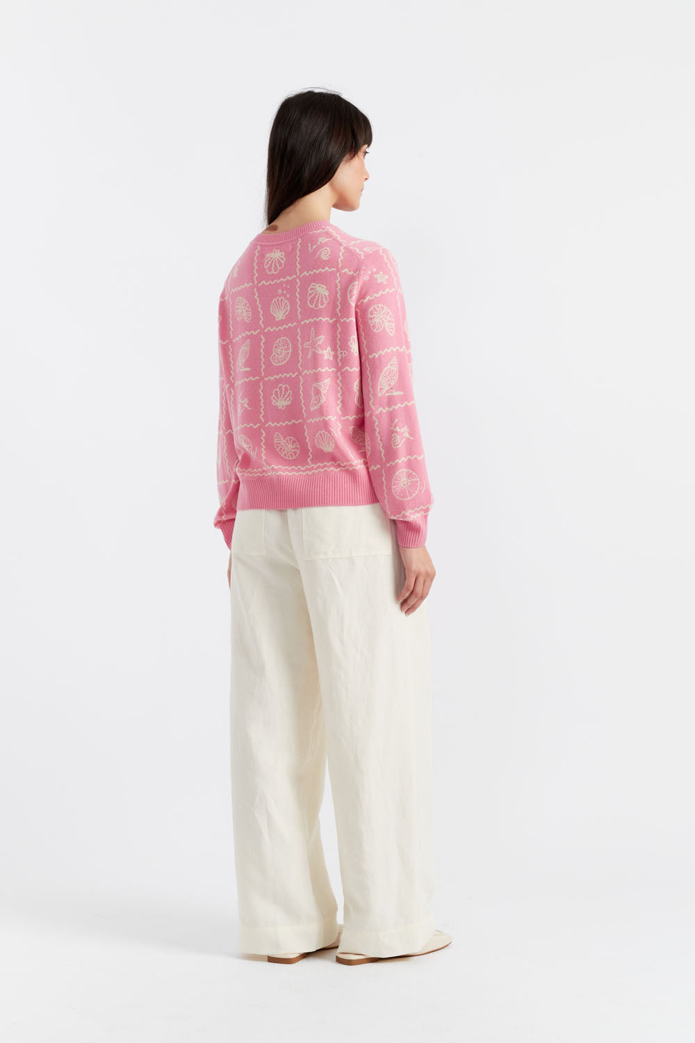 Luxury Pink Wool Cashmere Sweater for Women - Soft & Warm Winter Pullover - Perfect for Holiday Gifts & Cozy Outfits