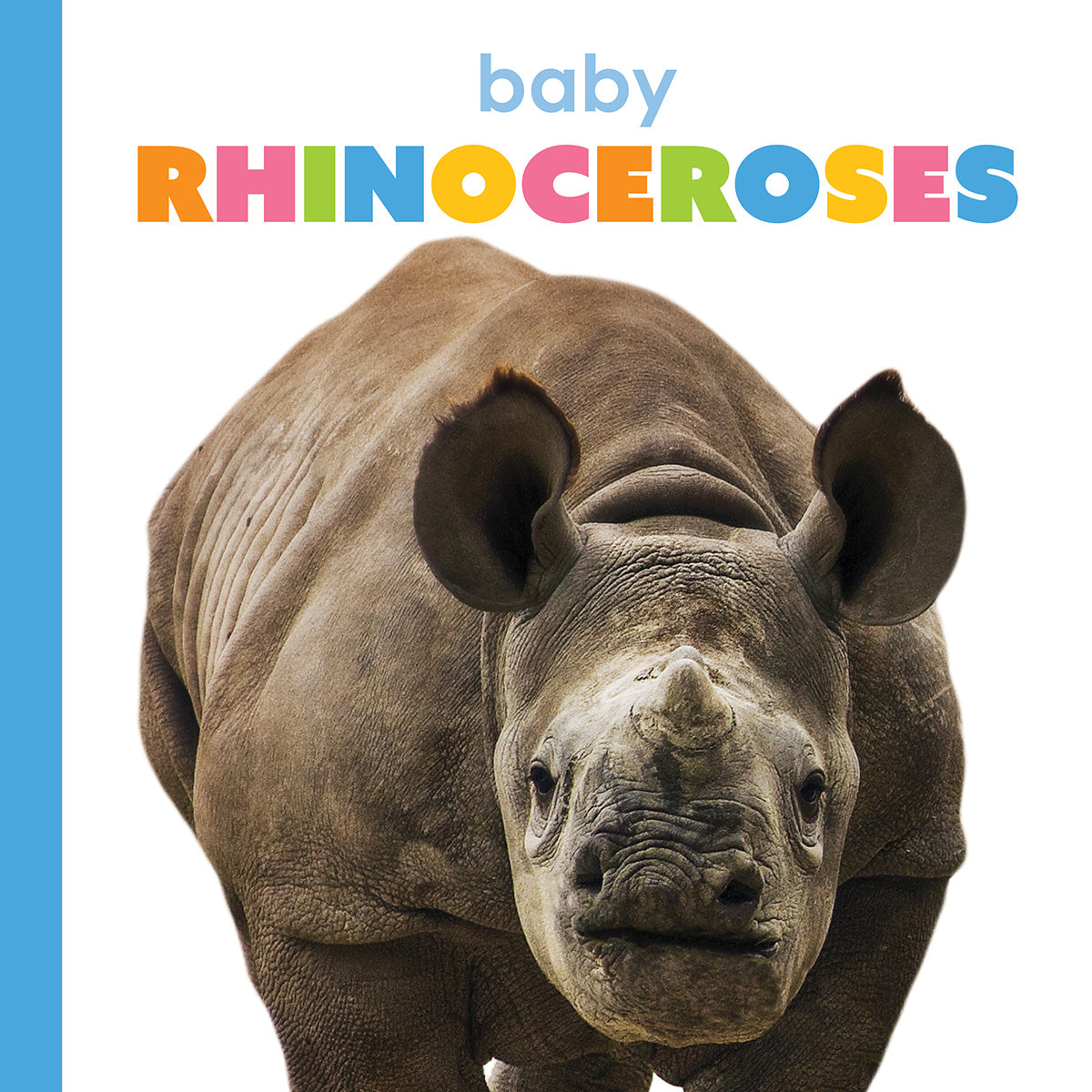 Adorable Baby Rhinoceros Plush Toy - Soft & Cuddly Stuffed Animal for Kids | Perfect for Nursery Decor, Gift & Cuddling