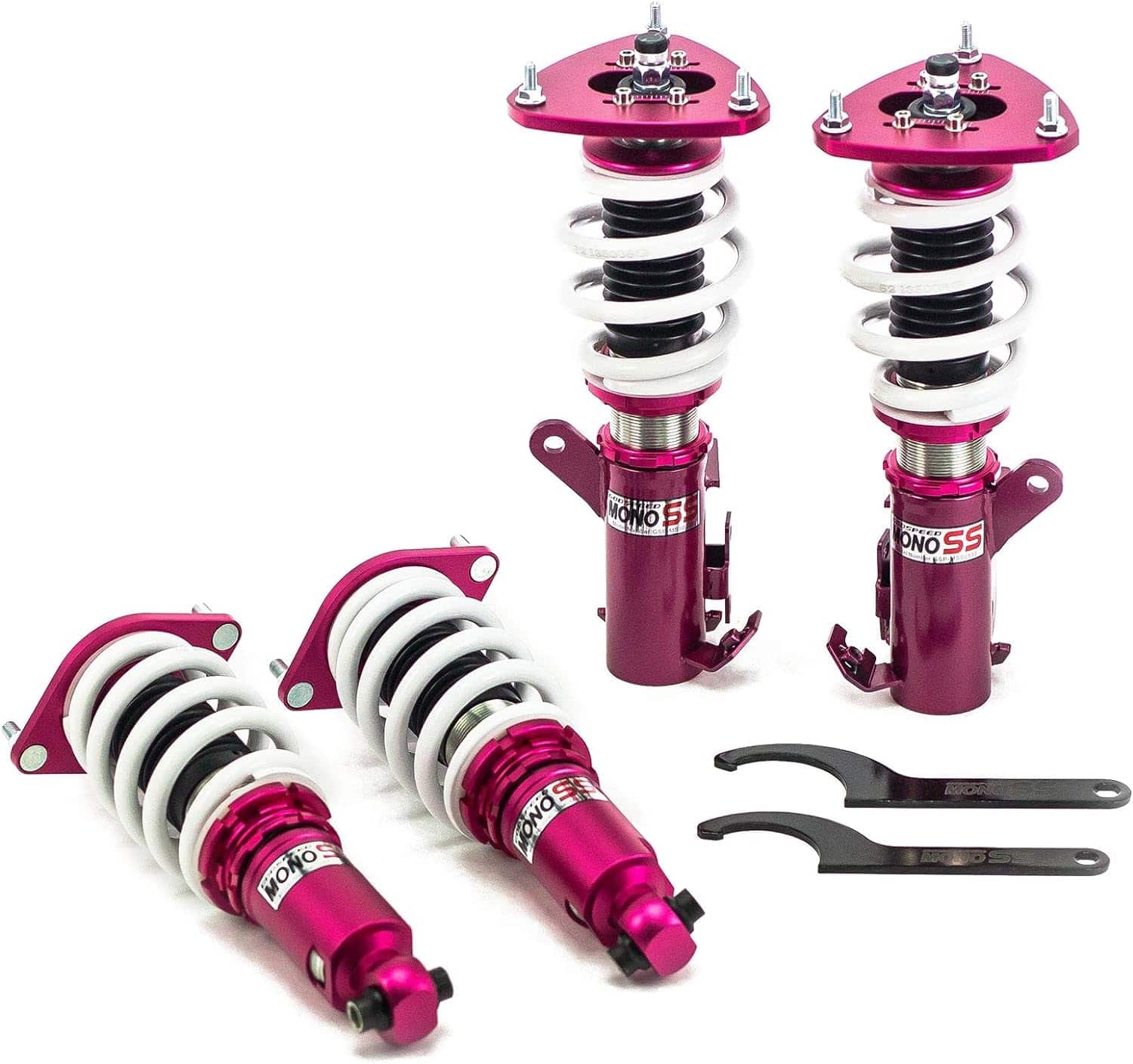 Godspeed Project® Mono SS™ Front & Rear Coilover Kit for 2013-2020 Subaru BRZ - Performance Suspension Upgrade for Track & Street Driving