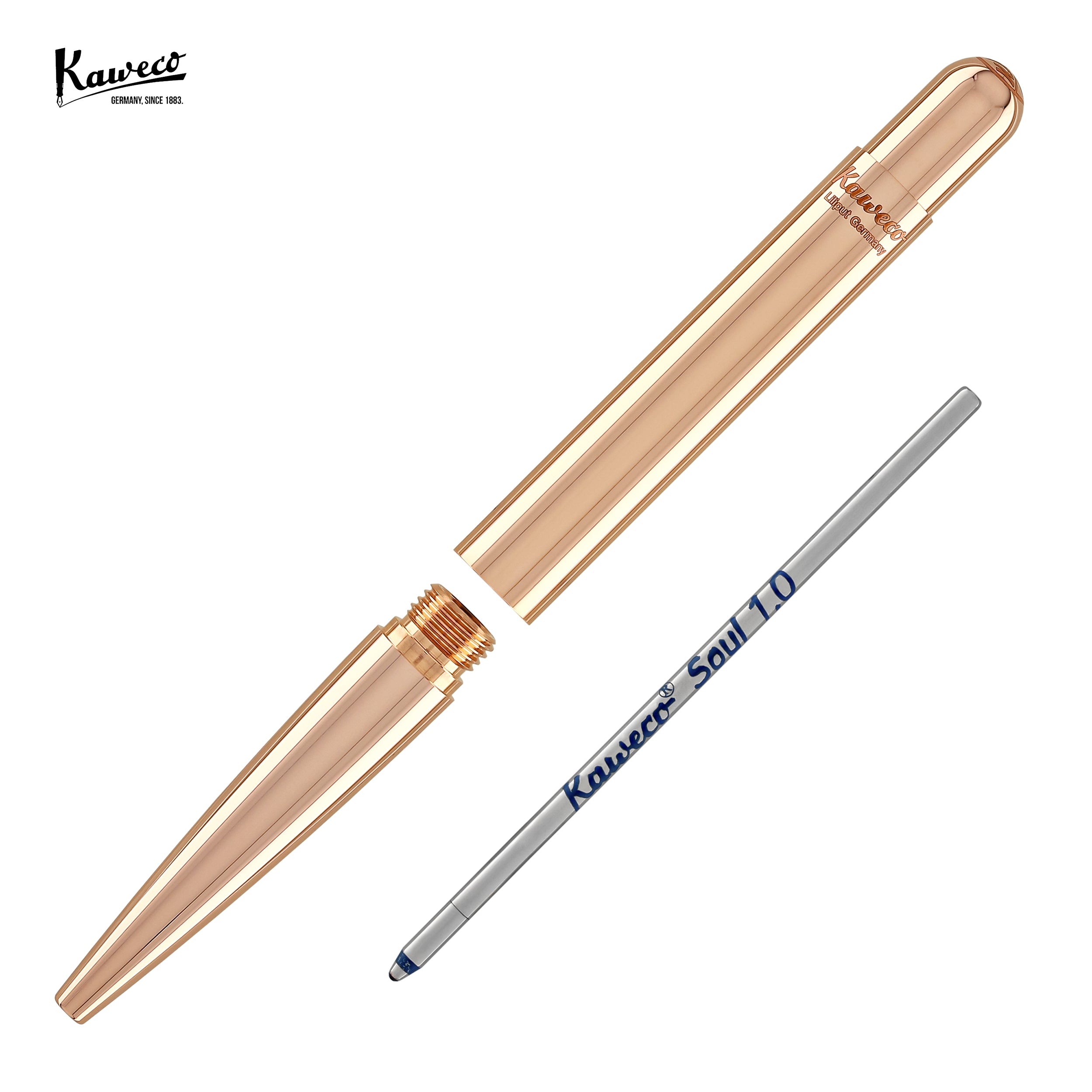 Kaweco Liliput Copper Ballpoint Pen - Compact & Elegant Writing Tool for Journaling, Note Taking & Everyday Carry (EDC)
