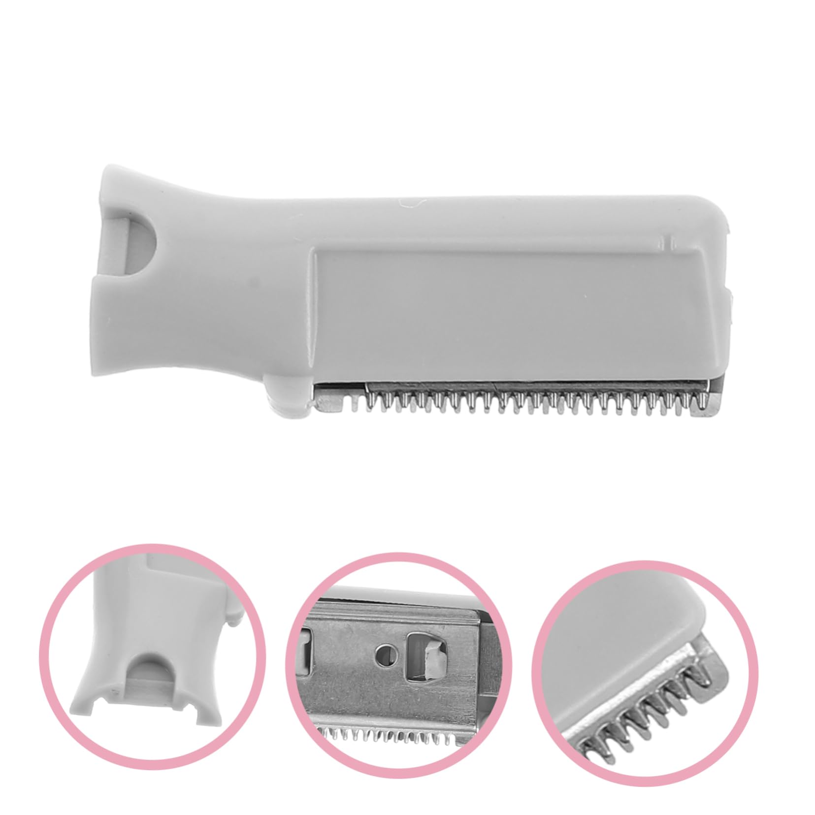 5-Pack Eyebrow Razor Refill Blades - Ultra Sharp Dermaplaning Razor Blades for Women, Facial Hair Removal & Peach Fuzz Shaving - Perfect for Eyebrow Shaping, Face Exfoliation & Smooth Skin Care Routine