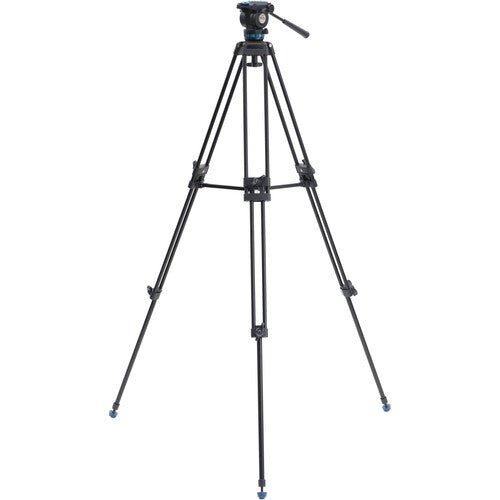 Benro KH25PC Professional Video Tripod with Fluid Head - Lightweight Aluminum Tripod for DSLR Cameras, Camcorders | Perfect for Vlogging, Live Streaming & Outdoor Filming
