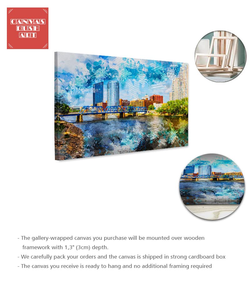 Bitcoin Wall Art - Crypto Canvas Painting & Print - Modern Digital Currency Decor for Home & Office - Perfect for Living Room, Bedroom, or Gift