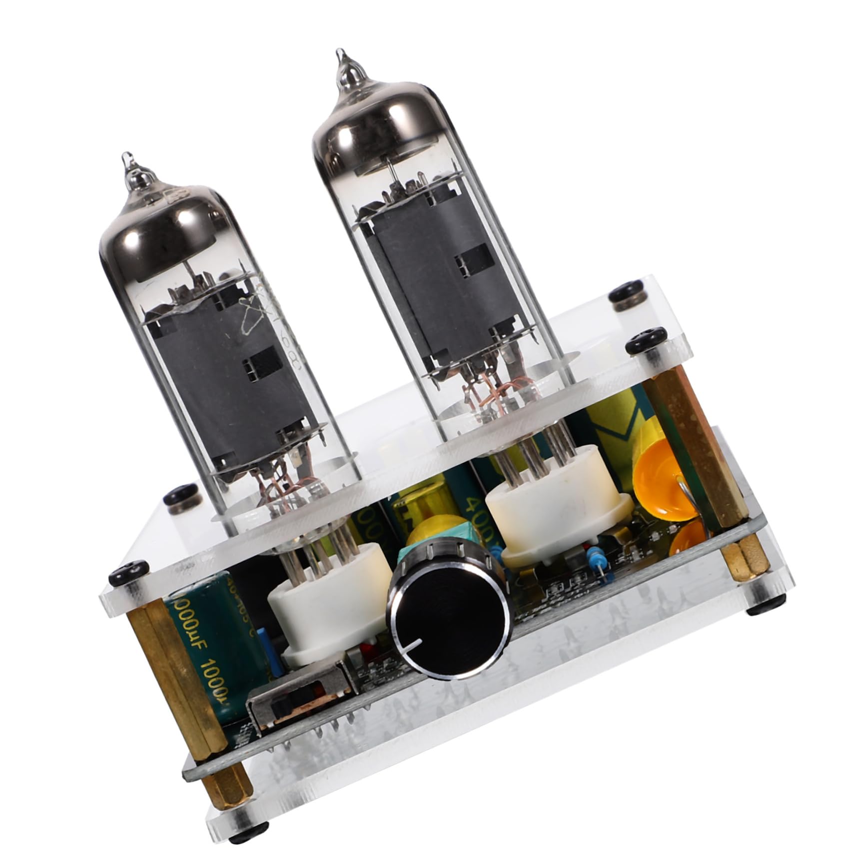 ARTIBETTER Vacuum Tube Preamp Stereo Phono Preamplifier Board for Turntable & Record Player - High-Fidelity Audio Enhancement for Vinyl Lovers & Home Theater Systems