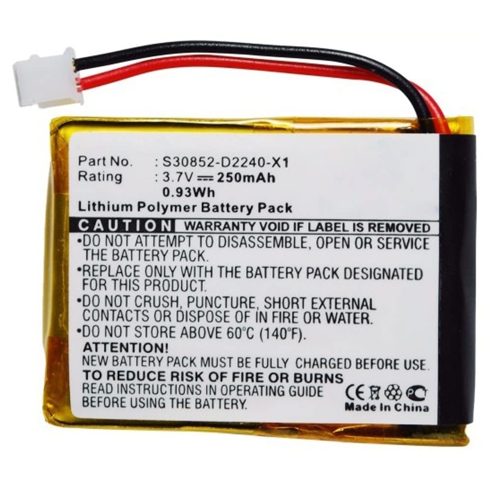 Synergy Digital Cordless Phone Battery - Li-ion 3.7V 250mAh Replacement for Siemens V30145-K1310-X448 | Long-Lasting Power for Home & Office Phones