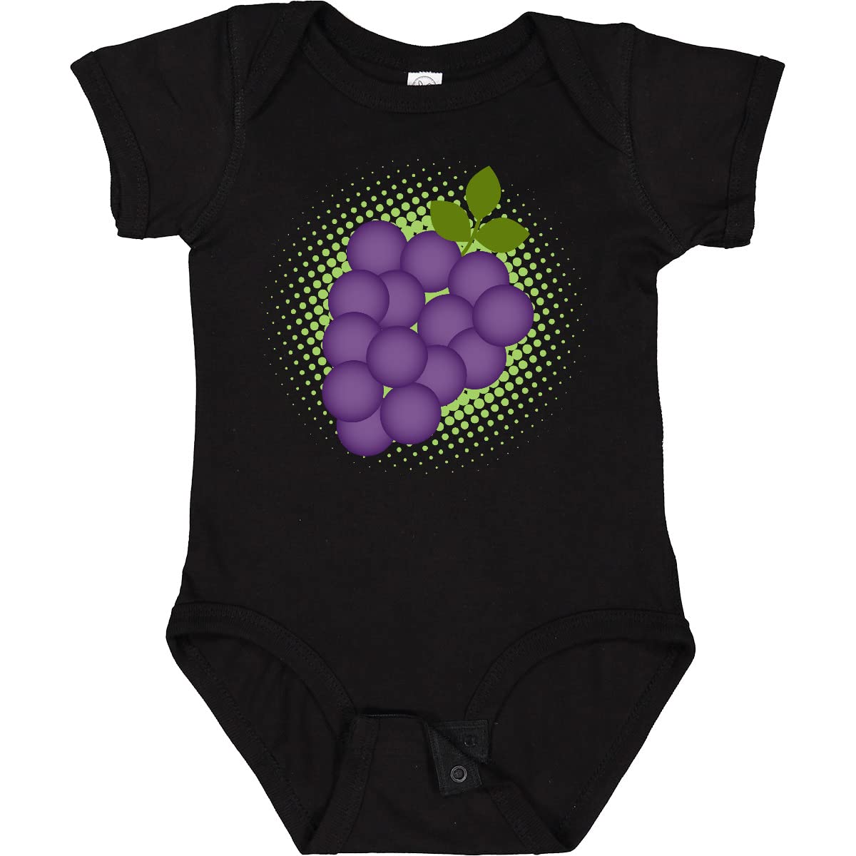 Inktastic Grapes Vineyard Fruit Grape Grower Baby Bodysuit - Soft Cotton Onesie for Infants, Perfect for Family Vineyard Visits & Wine Country Themed Events
