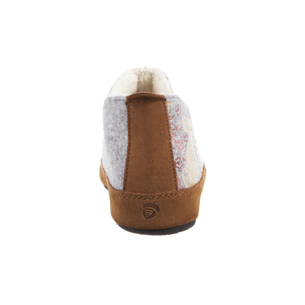 Women's Comfortable Forest Bootie Ankle Height Slippers with Cloud Cushion® - Cozy Indoor/Outdoor House Shoes for Winter, Lounge & Casual Wear