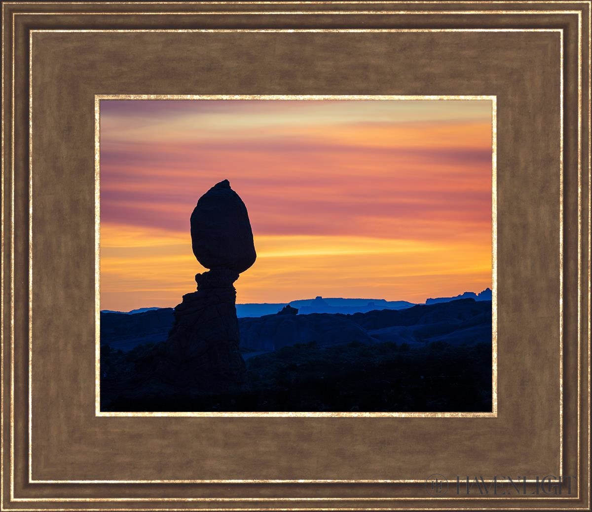 Balancing Rock at Sunset - Stunning Landscape Photo from Arches National Park Utah | Perfect for Wall Art, Home Decor & Travel Inspiration