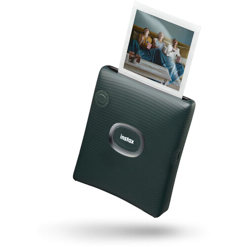 FUJIFILM INSTAX SQUARE LINK Smartphone Printer - Wireless Instant Photo Printer for iPhone & Android - Print Square Photos from Phone - Perfect for Travel, Parties & Scrapbooking