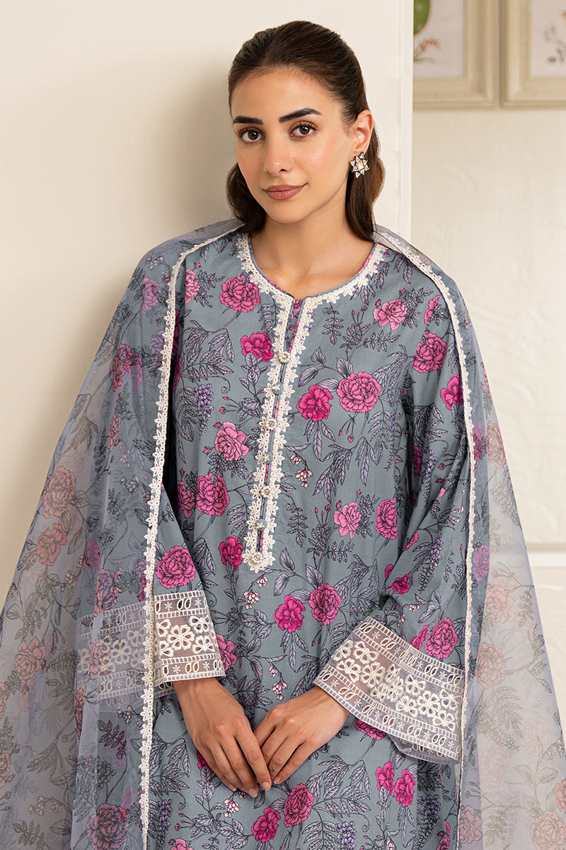 INDIGO GARDEN 2-Piece Cotton Kurta Set with Shirt & Dupatta - Traditional Indian Ethnic Wear for Women - Perfect for Festivals, Weddings & Cultural Events