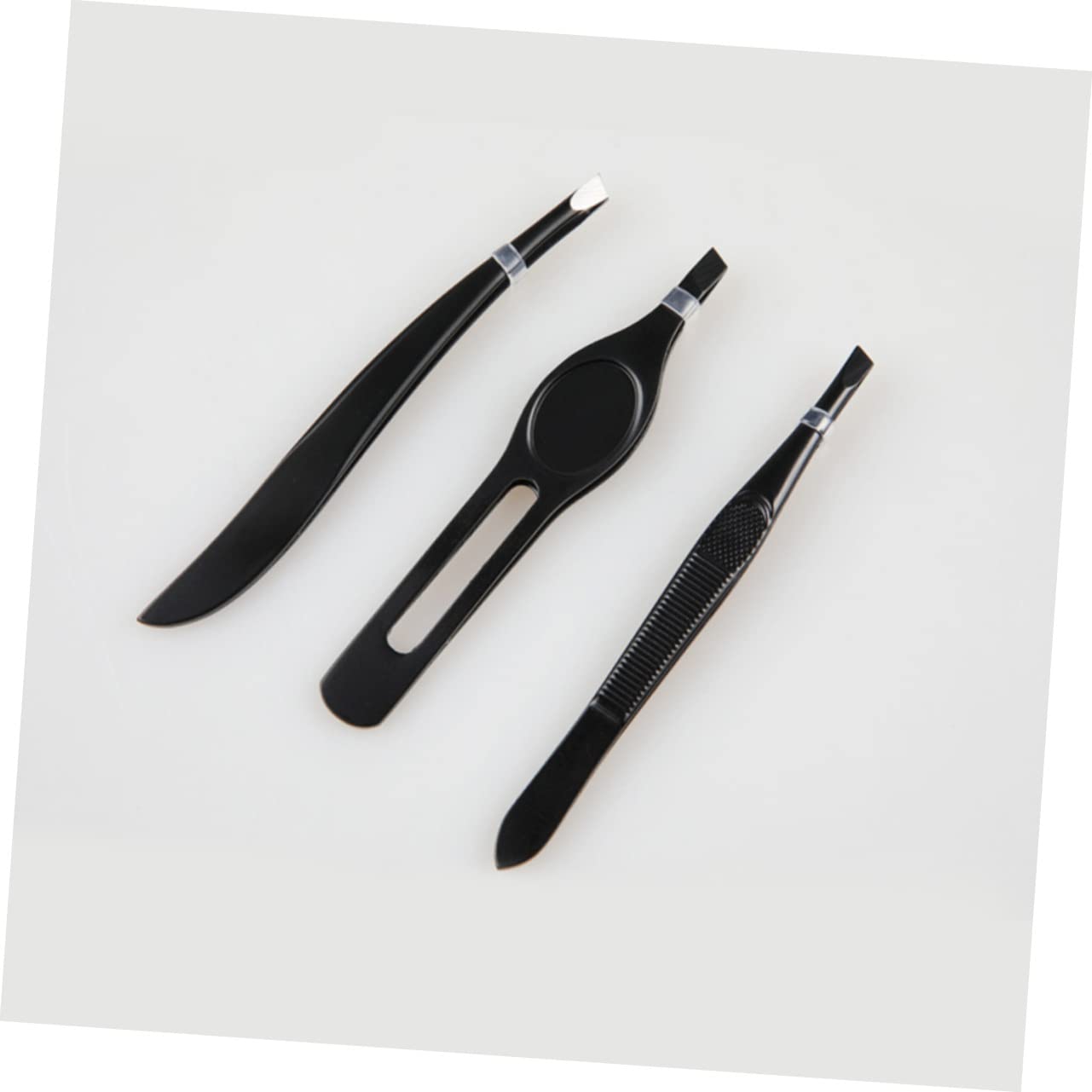 Stainless Steel Facial Hair Removal Tweezers - Precision Eyebrow Tweezers for Women, Splinter & Willow Leaves Shaping - Makeup Kit Essential for Eyebrow Grooming & Beauty Routine