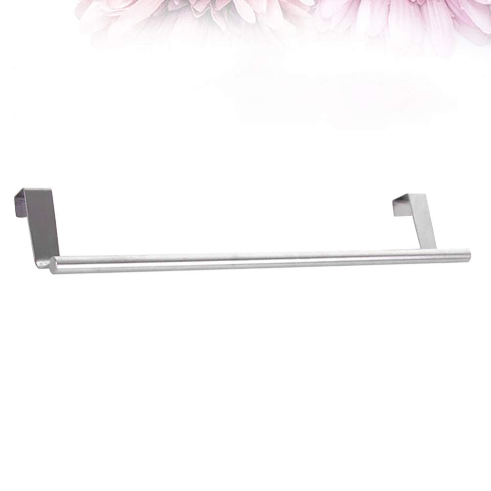 Stainless Steel Towel Holder Stand - 1pc Bathroom Towel Rack Organizer with Multi-Functional Storage for Kitchen, Spa & Home Decor