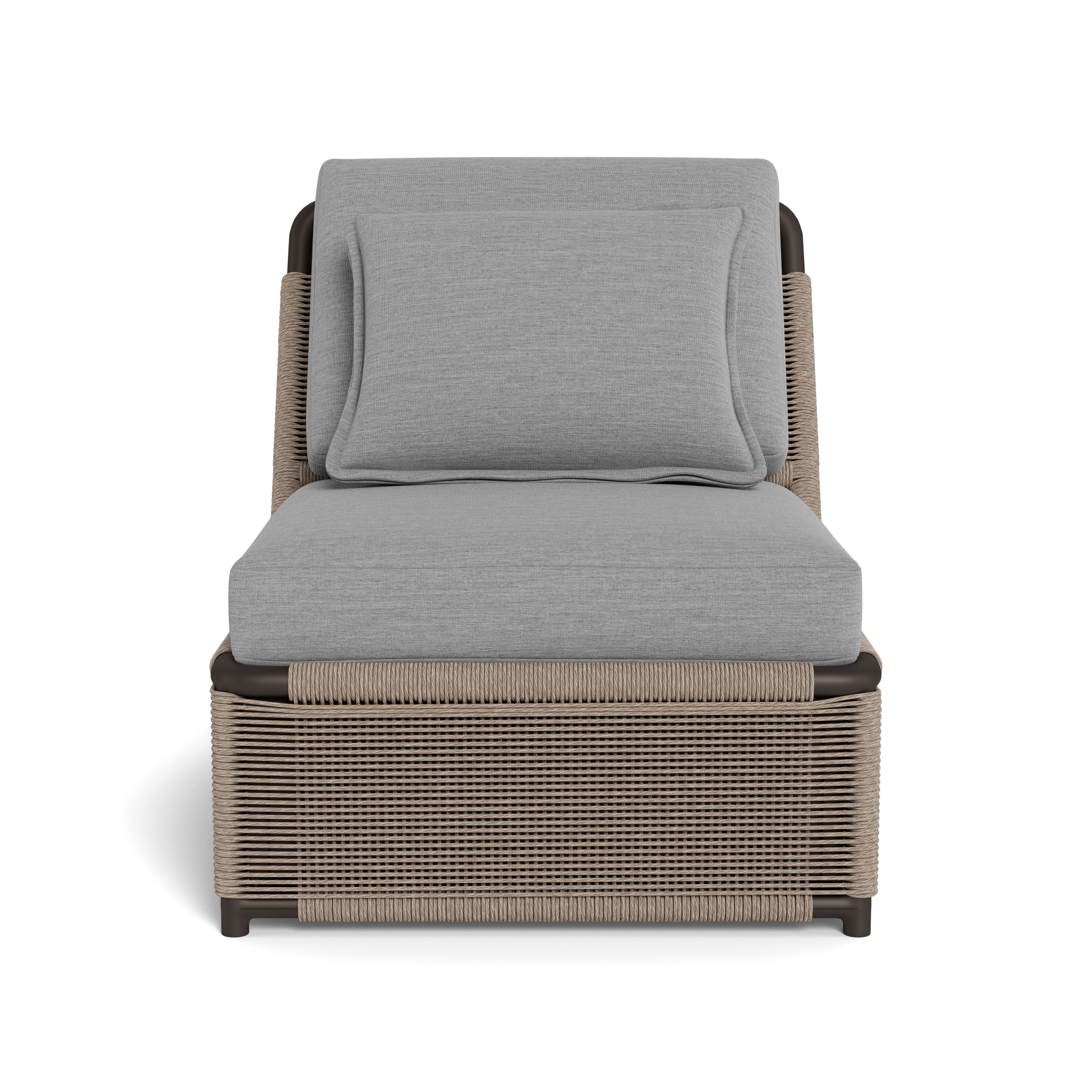 Comfortable Formentera Easy Chair - Modern Lounge Chair for Living Room, Bedroom, or Patio - Soft Fabric Upholstery with Sturdy Wooden Legs - Perfect for Relaxing, Reading, or Napping