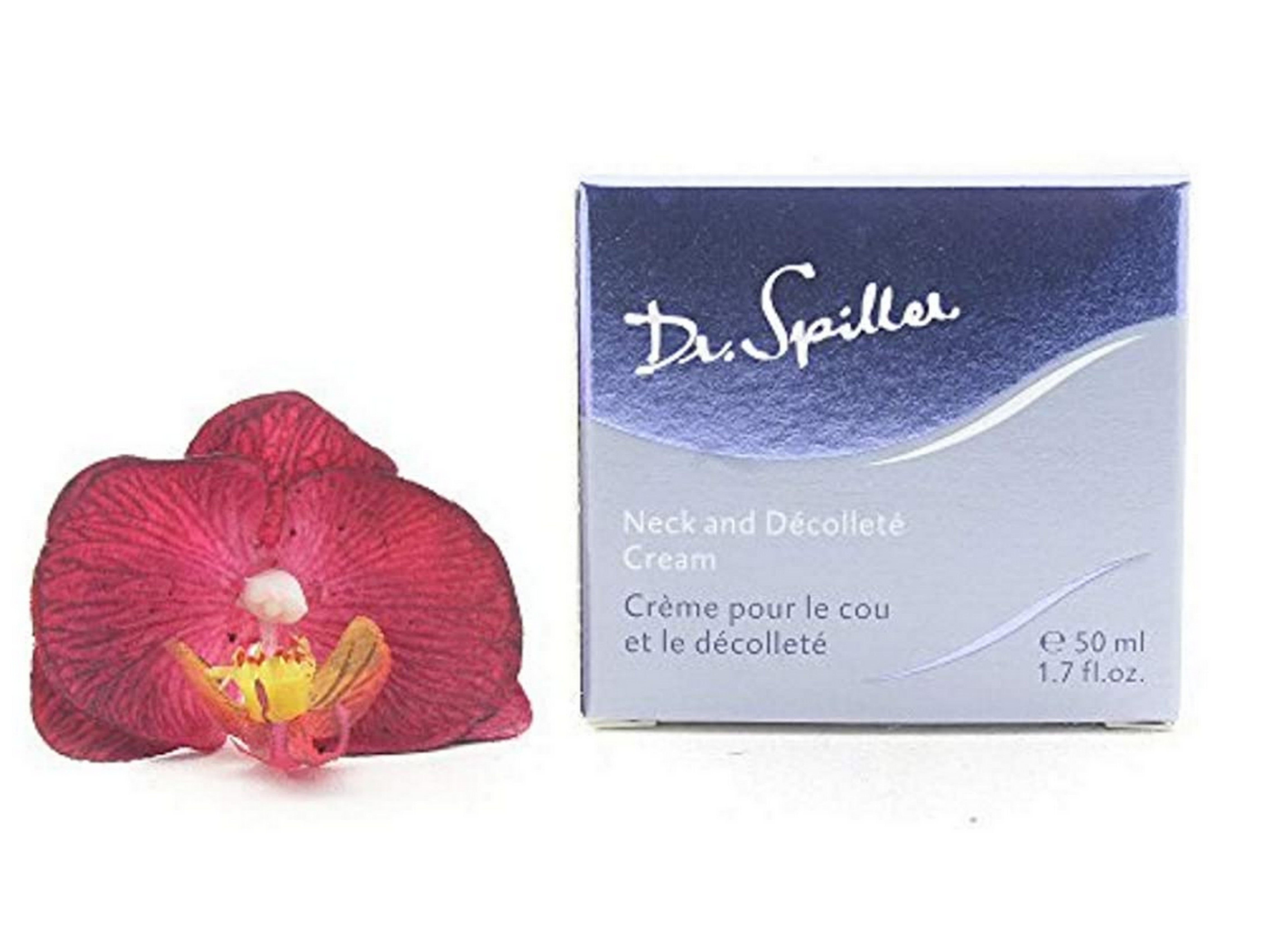 Dr. Spiller Biomimetic Anti-Aging Neck & Décolleté Cream 50ml - Firming & Hydrating Treatment for Wrinkles & Sagging Skin - Perfect for Nighttime Skincare Routine & Special Occasion Prep