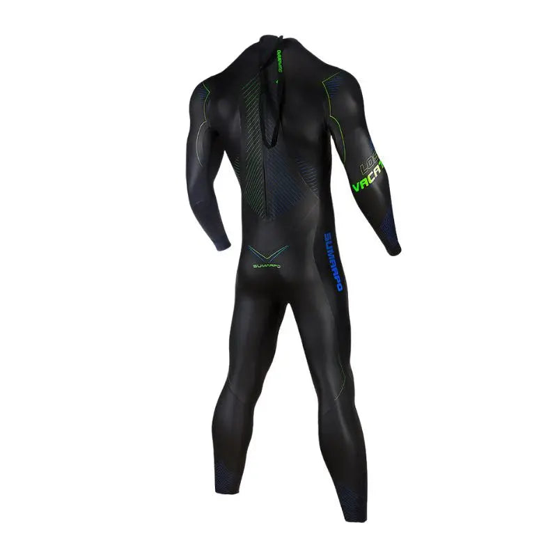 Men's Triathlon Wetsuit for Swimming - NJOY High-Performance Triathlon Wetsuit for Competitive Swimming, Open Water Training & Triathlon Races