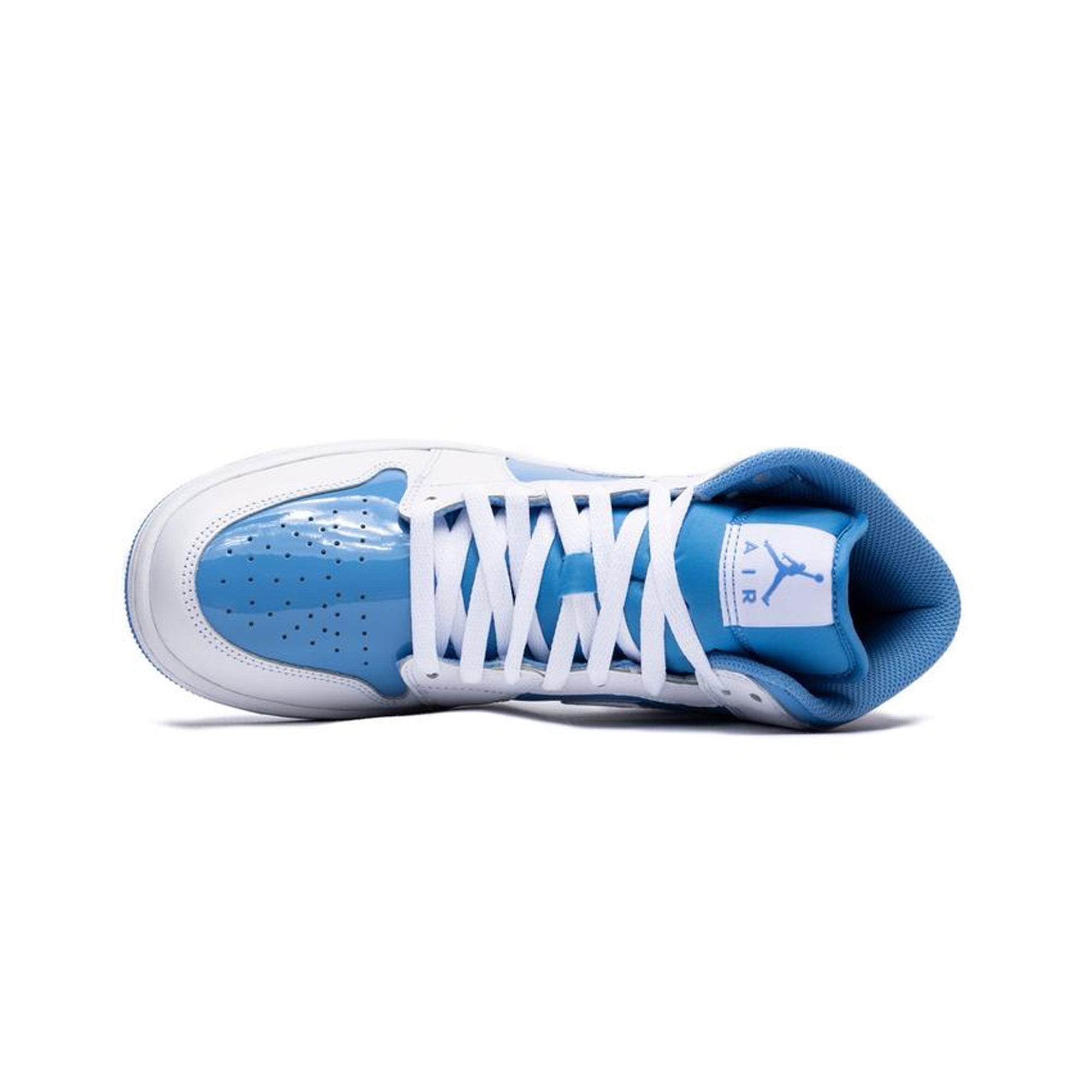 Air Jordan 1 Mid 'Legend Blue' Sneakers (2024) - Men's Basketball Shoes for Casual Wear & Street Style