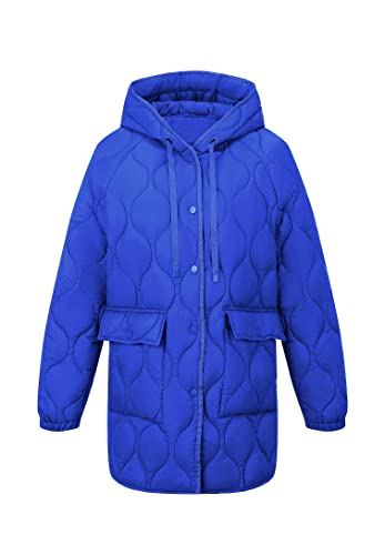 Hooded-blue-button Closure