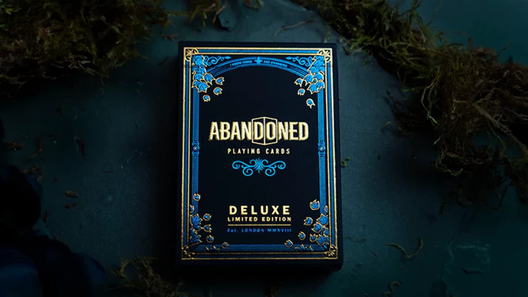 Limited Edition Abandoned Deluxe Playing Cards by Dynamo - Premium Collectible Card Deck for Magic Tricks, Poker Games & Gift Giving