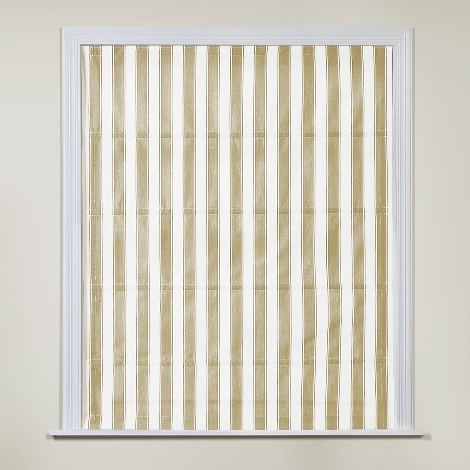 Celia Patterned Cordless Roman Shade Window Treatment - Blackout Fabric for Bedroom & Living Room Privacy & Light Control