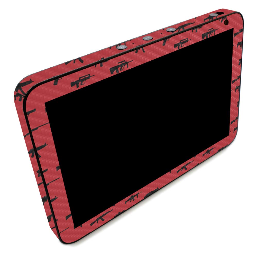 Carbon Fiber Skin for Echo Show 8 Gen 1 - Durable & Easy to Apply | Home Decor