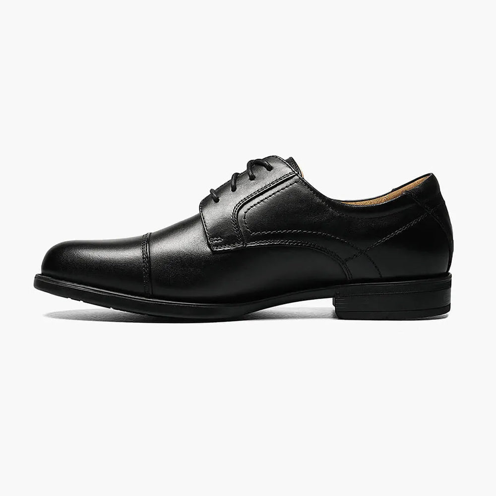 Premium Midtown Cap Toe Oxford Dress Shoes for Men - Classic Business Formal & Wedding Attire - Perfect for Office, Interviews & Special Occasions
