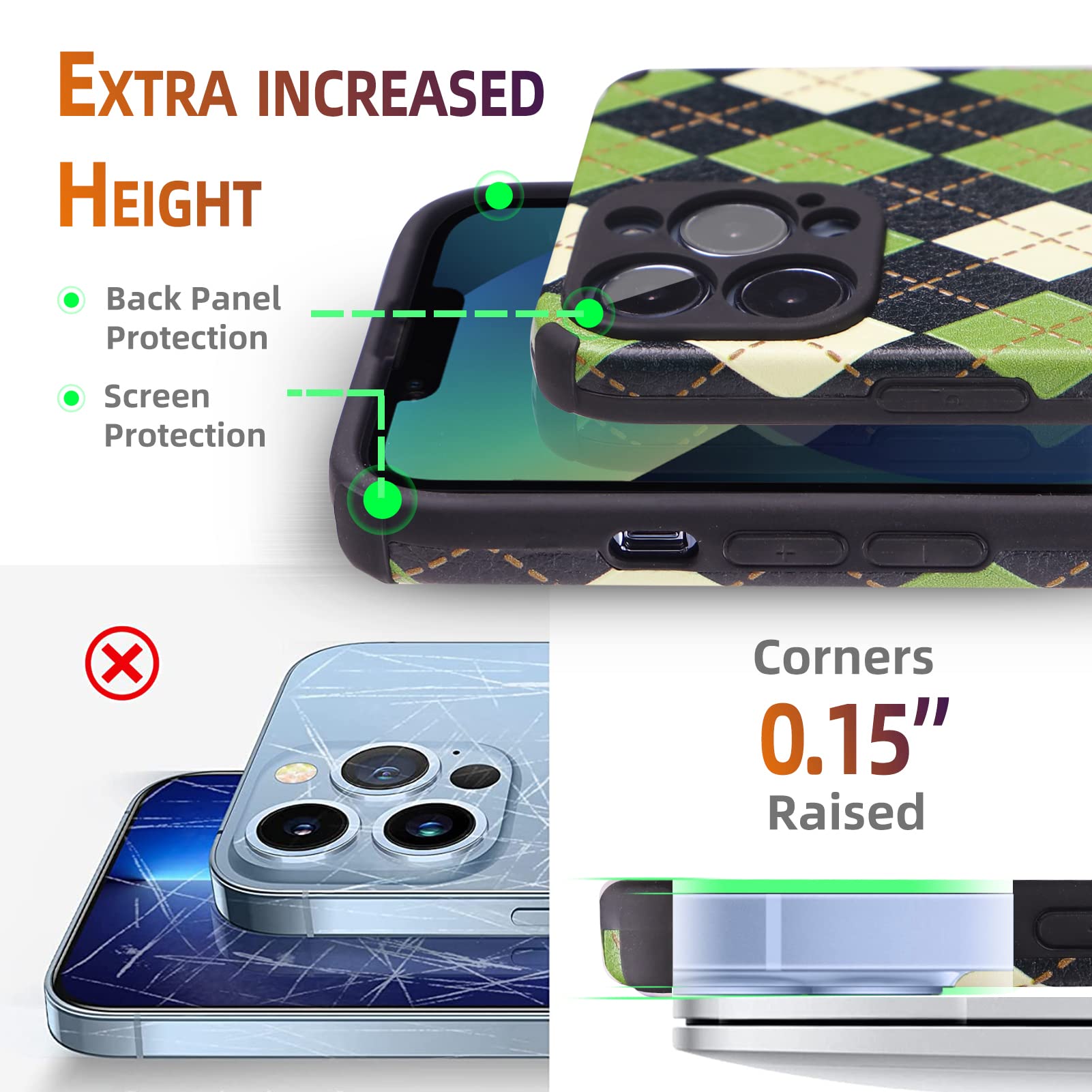 Wanski iPhone 11 Pro Case - Liquid Silicone Full Body Protective Cover with Shock Absorption | Slim Fit Phone Case for Women & Men | Perfect for Work, Travel and Everyday Use