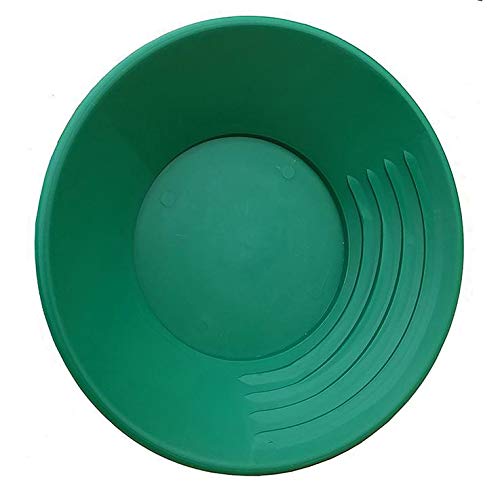 14 Inch Gold Panning Kit - Professional Green Gold Pan for Prospecting & Mining | Perfect for Outdoor Adventures, River Panning & Treasure Hunting