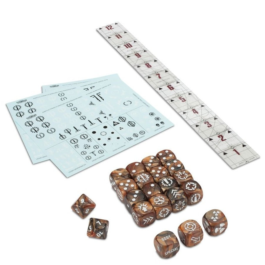 Adeptus Titanicus Core Game - Epic Miniature Battle Strategy Board Game for Warhammer 40K Fans | Perfect for Tabletop Gaming, Collectors & Competitive Play