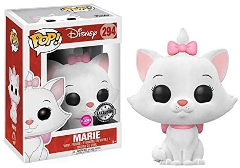 Disney Marie Pop Vinyl Figure #294 - Cute Collectible Cat from The Aristocats - Perfect for Disney Fans, Shelf Decor, and Gift Giving