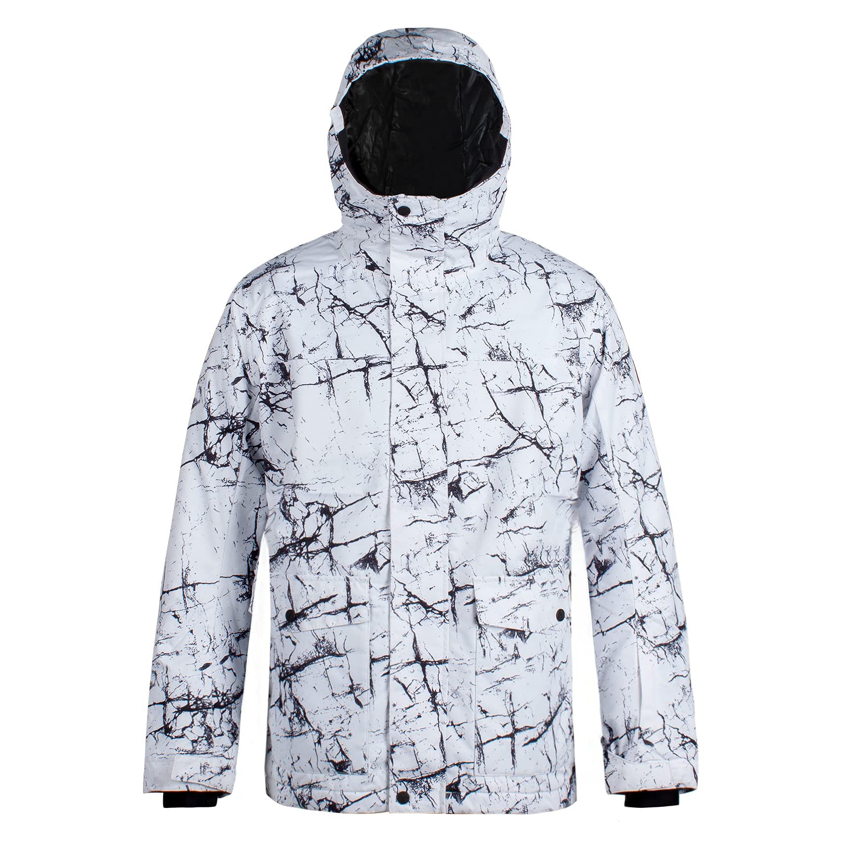 **Men's Waterproof Snowboard Jacket & Ski Pants Set - Winter Warm Hooded Snow Coat for Skiing & Snowboarding - Perfect for Cold Weather & Outdoor Adventures**